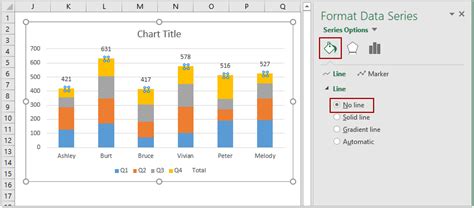 Excel Placing Labels On Data Points In A Stacked Bar Chart In Excel ...