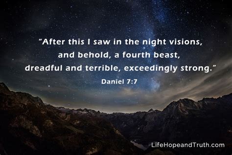 Daniel 7: Four Beasts and a Little Horn - Life, Hope & Truth