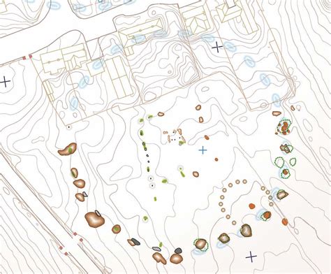 Avebury Stone Circle Map - Archaeological Map