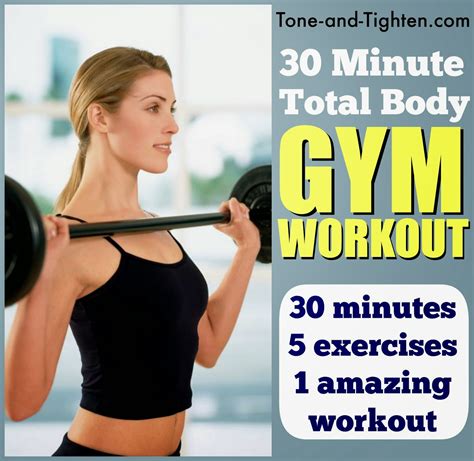 Weekly Workout Plan – 5 of the best gym workouts all in one place! | Tone and Tighten