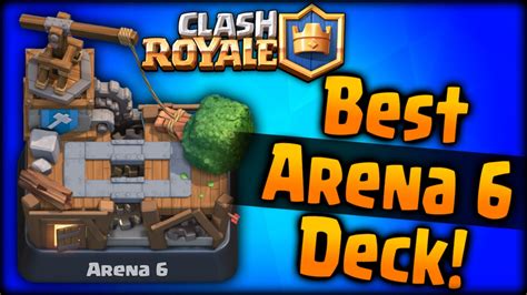 "BEST" BUILDER'S WORKSHOP DECK! | Clash Royale Best Arena 6 Deck! - YouTube