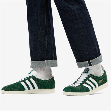 Adidas Gazelle Vintage Green, White & Off White | END. (US)