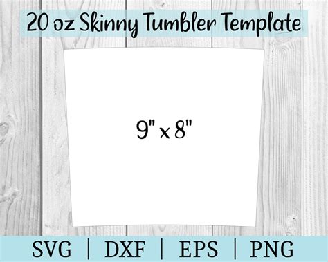 20 Ounce Tumbler Template