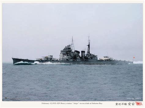 Takao class heavy cruisers - Imperial Japanese navy (1930)