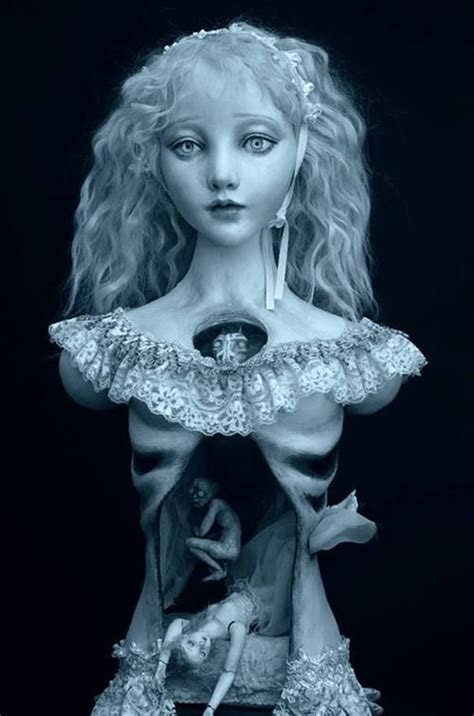 Dolls:\ | Art dolls, Creepy art, Doll painting