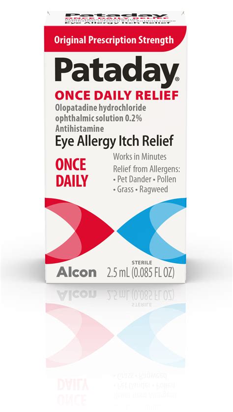 Pataday Once Daily Eye Allergy Itch Relief Eye Drops 2.5 ml - Eye Drops ...