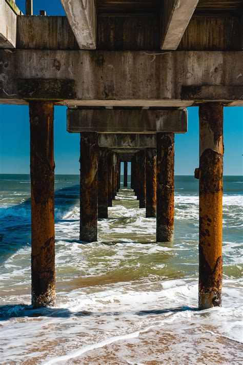 Saint Augustine Beach Pier [3785x5678] | Architecture photography ...