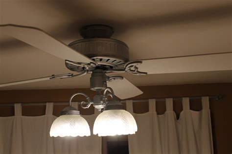SunShine Sews...: My Finished Painted Light Fixture (and Ceiling Fan)