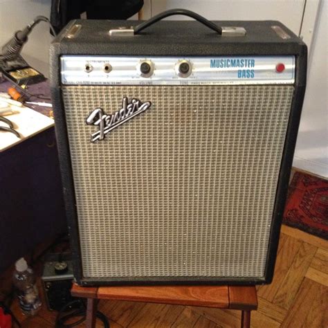 Jefs Tube Amp Blog: Fender Musicmaster Bass amplifier