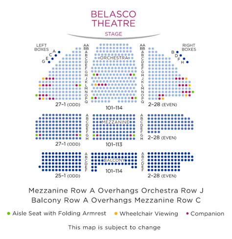 Belasco Theater Seating Chart | Brokeasshome.com