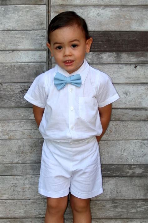 Wedding Outfit For Boys, Wedding Shirts, Boy Christening Outfit ...