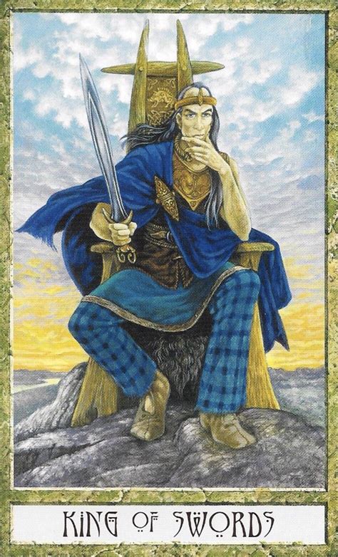 Card of the Day – King of Swords – Wednesday, January 2, 2019 – Tarot by Cecelia