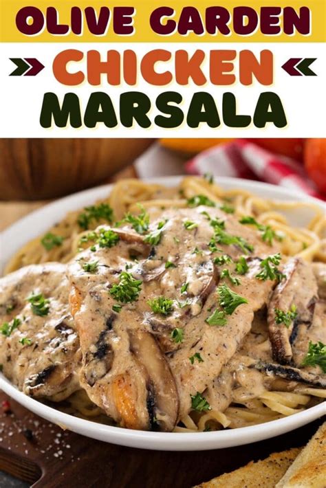 Olive Garden Chicken Marsala (Copycat Recipe) - Insanely Good