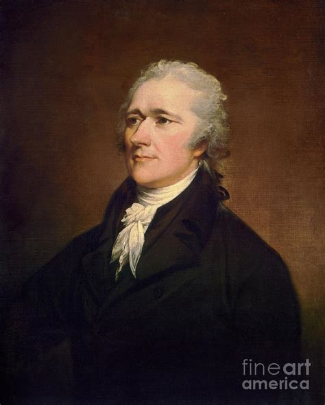 Alexander Hamilton Painting by John Trumbull - Fine Art America