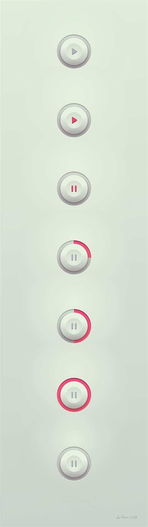 Button UI Design Concept | Behance