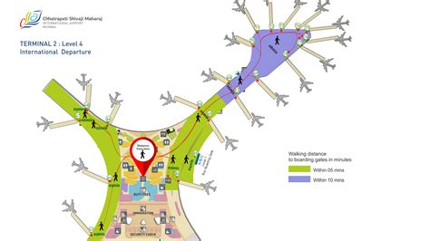 Mumbai Airport Terminal 2 (T2) Map