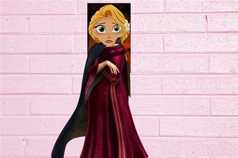 Rapunzel as: Mother Gothel (villain) by warrencook1995 on DeviantArt