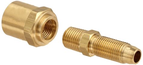 Dixon 3/8" Hose ID x 11/16" OD x 1/4" NPTF, Brass Reusable Male Fitting (BN32RU68) - Walmart.com ...