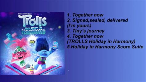 Trolls Holiday in Harmony Full soundtrack - YouTube