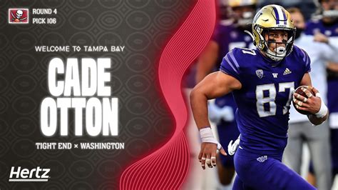 2022 NFL Draft: Tight End Cade Otton, Washington, Round 4, Pick 106