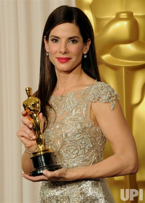 Photo: Sandra Bullock wins Best Actress Oscar at the Academy Awards in Hollywood ...