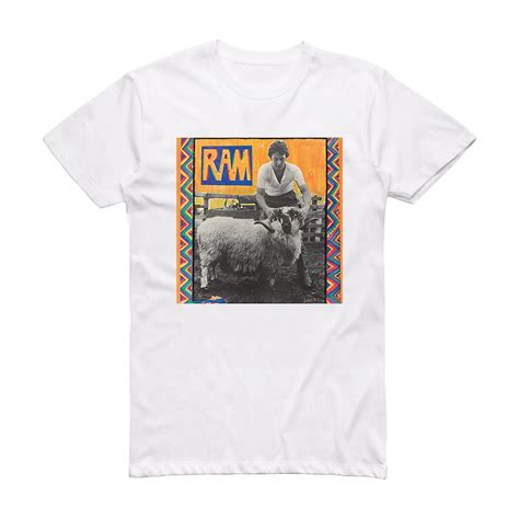 Paul McCartney Ram Album Cover T-Shirt White – ALBUM COVER T-SHIRTS