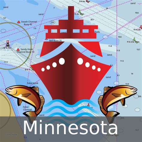 Minnesota Fishing : Lake Maps & Navigation Charts iPhone App