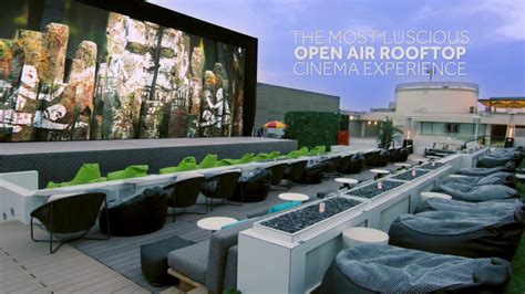 VOX Outdoor at Rooftop Galleria Mall | Movies Under the Stars - YouTube