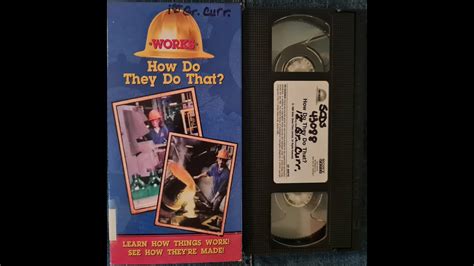 Works: How Do They Do That? (1998 Sony Wonder VHS) - YouTube