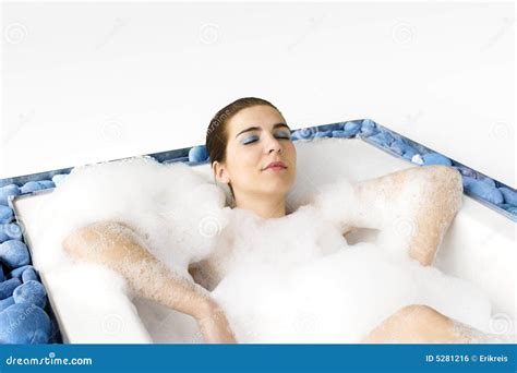 Luxurious Bubble Bath Royalty Free Stock Image - Image: 5281216