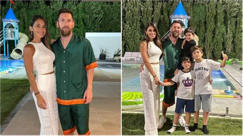 Leo Messi And His Family