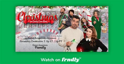 Watch Christmas on Candy Cane Lane | Great American Family | Frndly TV $6.99/mo