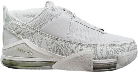 Buy Zoom Lebron 2 Low 'White Metallic Silver' - 310845 111 | GOAT