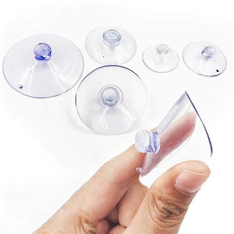 30 Pcs Plastic Clear Suction Cups for Windows Glass Bathroom Office Kitchen | eBay