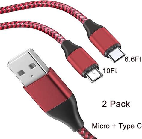 Amazon.com: New Fire 10 Charger Cable,Kindle Braided USB Charging Cord Compatible for All Kindle ...