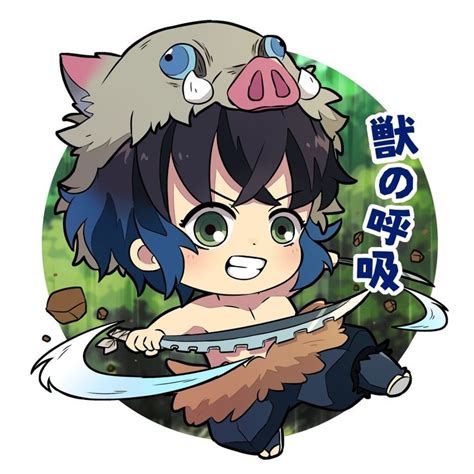 | Save & Follow | Inosuke Hashibira • Demon Slayer • Kimetsu no Yaiba | Anime chibi, Anime ...