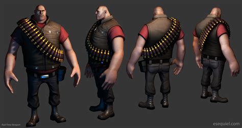 Zeke Garcia - TF2 Heavy Personal Project Game Res