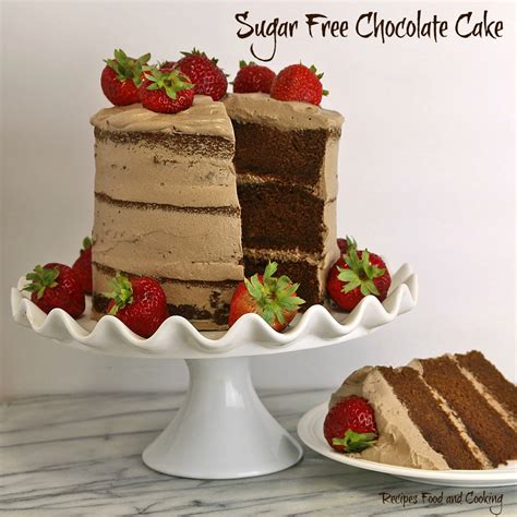 Sugar Free Chocolate Cake from Recipes Food and Cooking