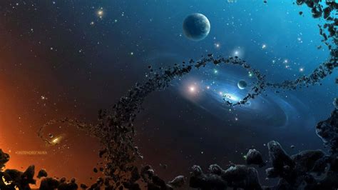 Download Explore the wonders of space with this stunning animated wallpaper. | Wallpapers.com