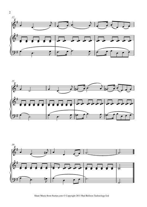 Schubert - Theme from the Unfinished Symphony Sheet music for Recorder - 8notes.com