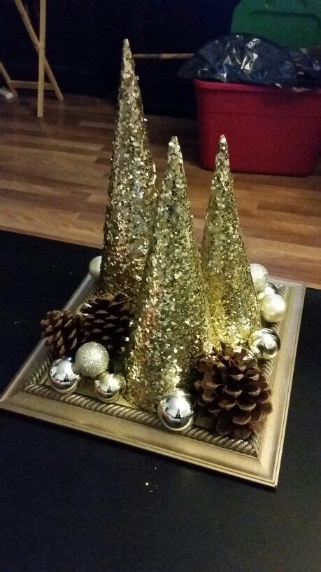 Center piece .99 cent store | Storing christmas decorations, Christmas ...