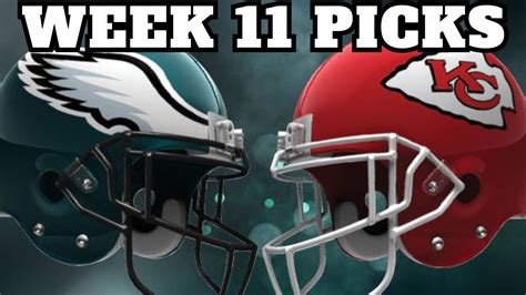 NFL Week 11 Predictions - YouTube