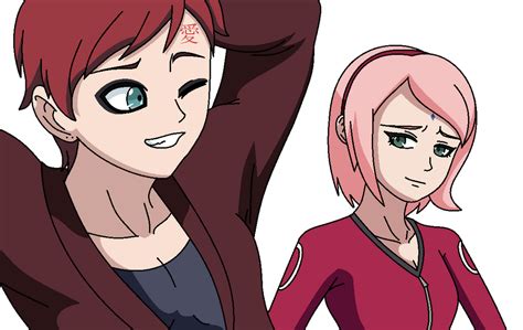 Gaara and Sakura by OkamiKisho on DeviantArt