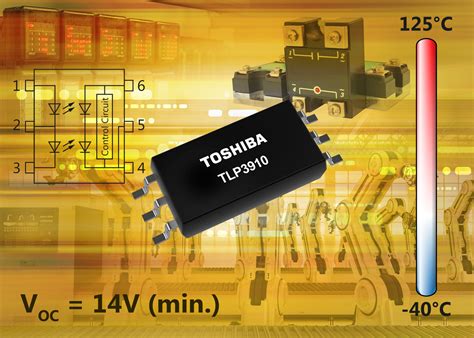 Toshiba announces new photovoltaic-output photocoupler - Electronics-Lab.com