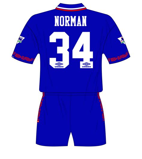 Chelsea-1993-1994-home-number-34-Norman – MuseumofJerseys.com