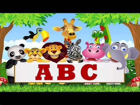 ABC ANIMALS SONG FOR CHILDREN - Music for Kids - Baby Learning Songs ...