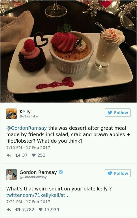 Gordon Ramsay Twitter Roasts People's Food & It's Hilarious