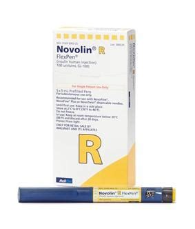 Novolin R Flex Pen | U-100 Insulin5 x 3ml Prefilled Pens – Ample Medical