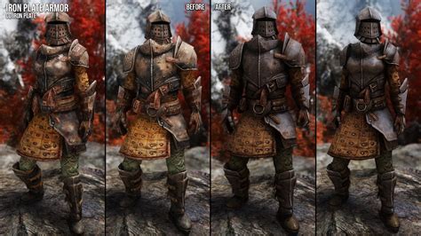 Iron Armors and Weapons Retexture LE at Skyrim Nexus - Mods and Community