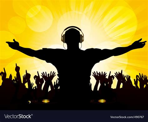 Dj Royalty Free Vector Image - VectorStock